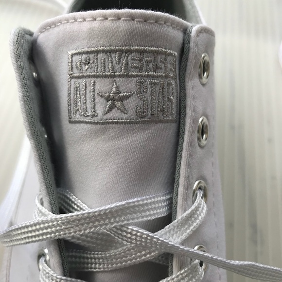 NWT Converse💥Ctas Gemma White LT W AUTHENTIC - Picture 7 of 8